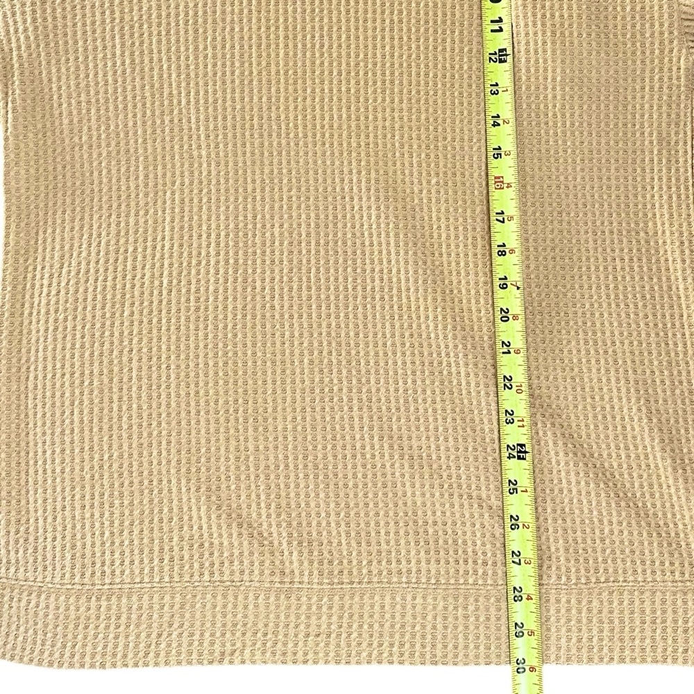 Sanctuary Womens Feel The Love Maple Tan Turtle Neck Waffle Tunic Top Shirt NWT - Picture 11 of 13